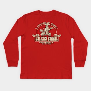 Jake's Pizza Carbondale 1982 Kids Long Sleeve T-Shirt